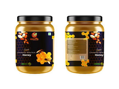 Honey Packaging Design a2 cow ghee branding graphic design packagingdesign