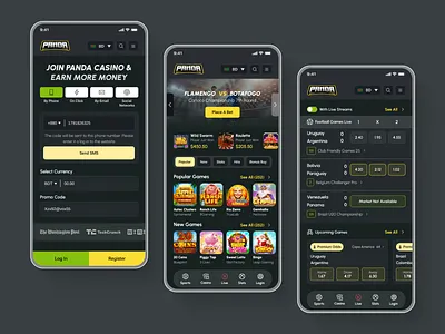 Sports Betting Mobile App bet bettapp betting betting app betting design betting mobile app casino casino app casino design dashboard esports app football gambeling gaming app gaming platform gaming site landing page sports betting uiux