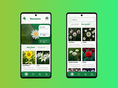 Plant Management App dailyui dailyux design figma productdesign ui ux