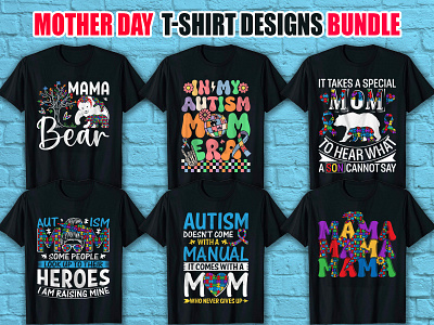 Autism Awareness T-Shirt Design for Mother's Day autism awareness autism mom autism t shirt custom custom t shirt mother day shirt mother day t shirt mothers day shirt t shirt