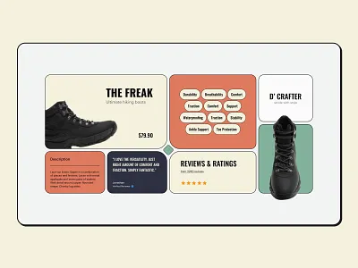 Bentogrid for E-Commerce website bentobox bentogrid bentogrid ui components design figma minimal ui uiux web elements web ui website