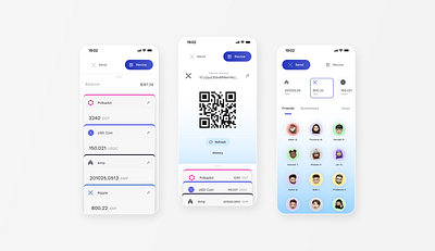 Rebound: Crypto Payments app crypto design payment product design ui utility ux wallet web3