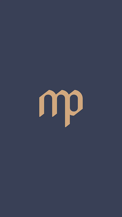 MP - logomark animation branding brandlogo design graphic graphic design logo logodesign print