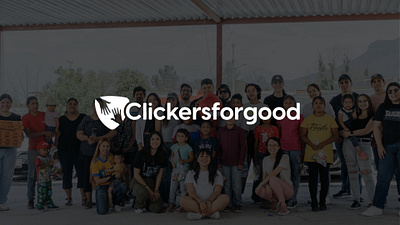 Logotipo | Clickers for good branding graphic design logo logotipo social impact