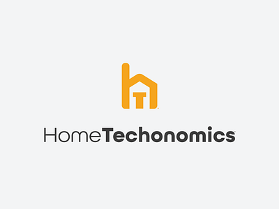 HomeTechonomics™ Brand Identity branding design graphic design illustration logo vector