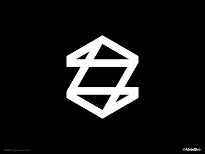 monogram letter Z logo exploration .003 brand branding design digital geometric graphic design icon letter z logo marks minimal modern logo monochrome monogram negative space