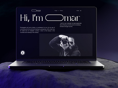 Omar- Portfolio website design landingpage portfolio ui uidesign wealth4us