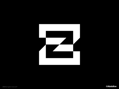 monogram letter Z logo exploration .008 brand branding design digital geometric graphic design icon letter z logo marks minimal modern logo monochrome monogram negative space