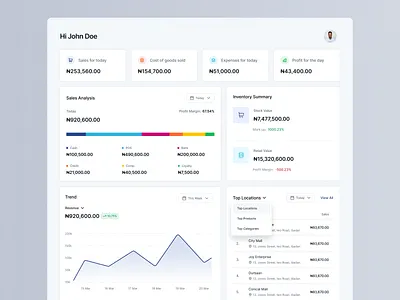 Dashboard dashboard desktop ui visual design web