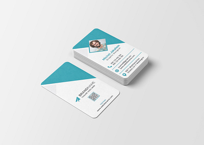 Corporate Business Card graphic design premium