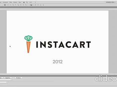 Instacart rebrand time lapse fun from 2012 - 2024... adobe brandon carat carrot cursor delivery food groceries grotesque hero heros instacart reel short testimony thank you time lapse unmitigated blessing video