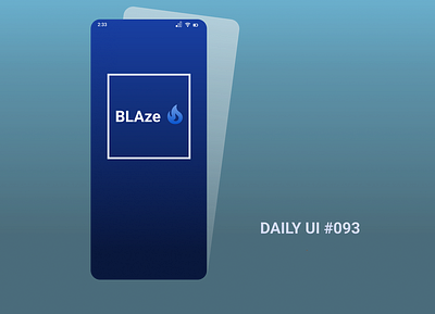 DailyUI #093- Splash Screen app branding design ui ux