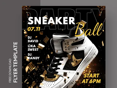 Sneaker Ball Flyer Free Google Docs Template advertisement design docs flyer flyers free google docs templates free template free template google docs google google docs google docs flyer template handbill handout party flyer sneaker ball sneaker ball flyer template