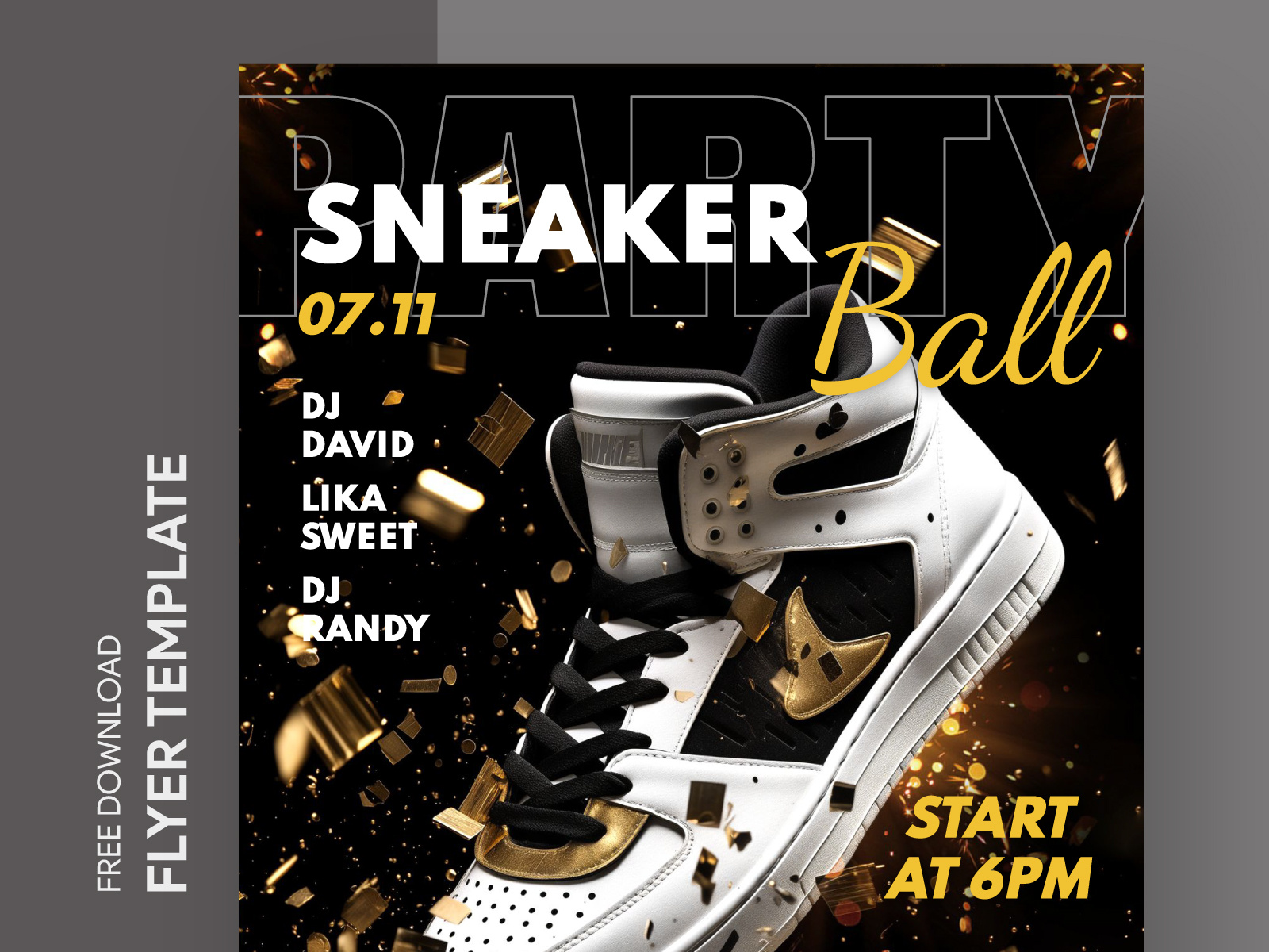Sneaker Ball Flyer Free Google Docs Template by Gdoc on Dribbble Sneaker Ball Flyer Free Google Docs Template by Gdoc on Dribbble