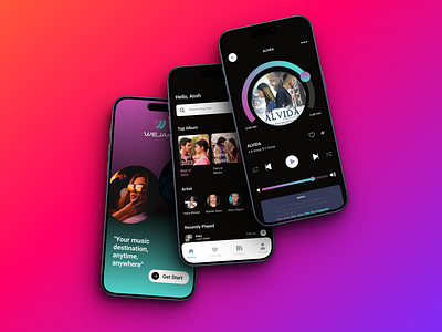 Music App UI ui