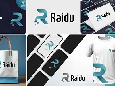 Raido Branding and App Design 3d adobe illustrator animation branding branding identity creative logo creative logo design design gradient graphic design illustration lettermark logo logo design logos minimalist logo design typography ui unique logo