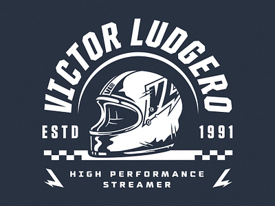 Badge Design for Victor Ludgero badge branding graphic design logo