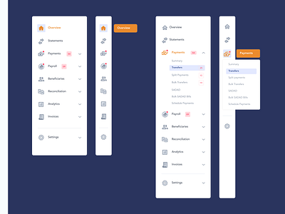 Web Application-Side Navigation branding design illustration ui ux