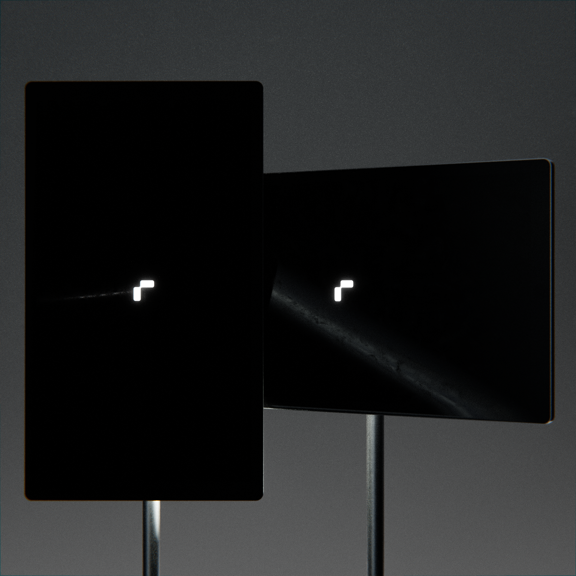 Rantir is coming out with our new hardware line 3d android branding graphic design hardware landing page rendering screen tablet tv vector