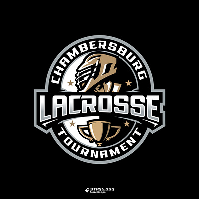 CHAMBERSBURG LACROSSE TOURNAMENT branding esport logo graphic design logo masc mascot design mascot logo sport