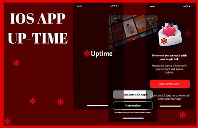 IOS APP app graphic design ui up time