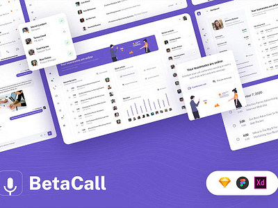 Beta Call - Web & Mobile UI kit admin dashboard admin panel admin template beta call web mobile ui kit chat collaboration conference conferencing dashboard dashboard ui kit loom messenger team ui kit ui template ui ux video conferencing webex zoom zoom meeting