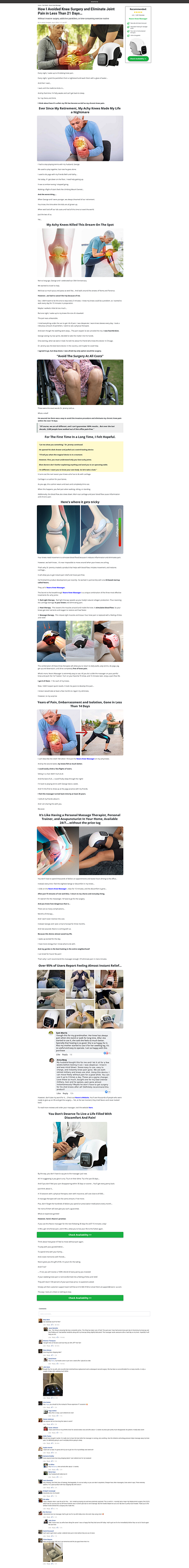 Nooro Knee Massager Funnelish Advertorial Page advertorial page sample funnel funnelish funnelish advertorial page funnelish funnel sample funnelish landing page funnelish ready made funnel funnelish ready made template funnelish template most popular funnelish template sales funnel sales page