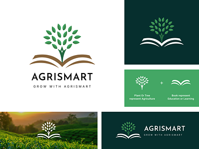 AgriSmart - Cultivating Knowledge for the New Generation agriculture agrismart application branding design education environment fruit futurefarmers gradient humidity illustration logo monitorning sustainable ui ux vector