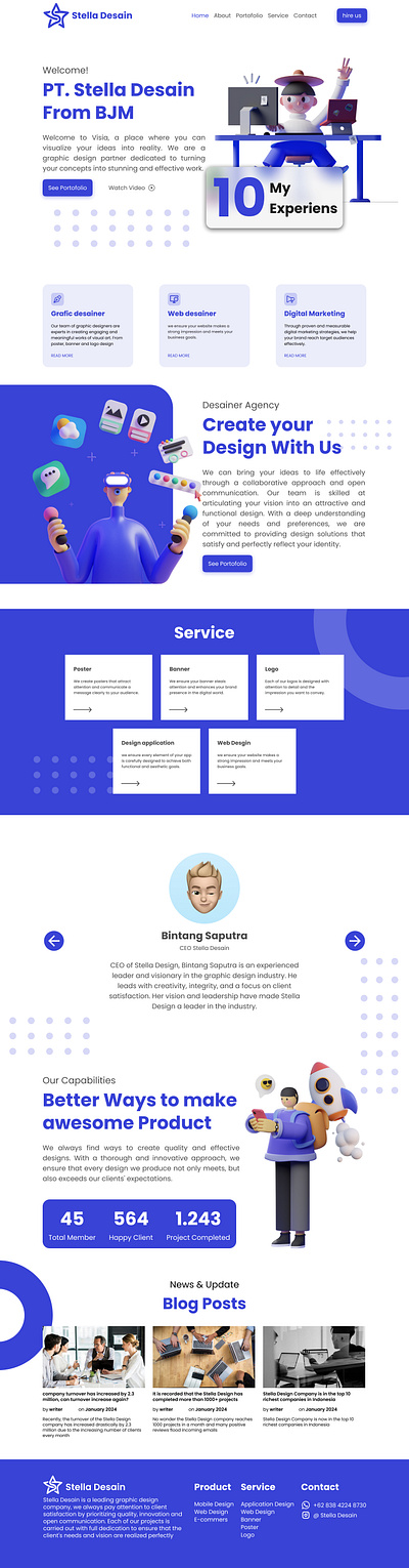 Stella Web Design figma figma design graphic design idea design ui design uiux ux design web design