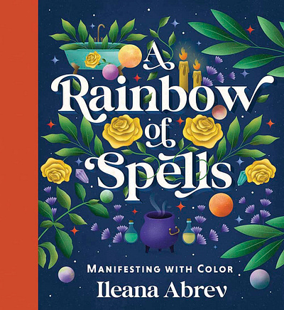 A Rainbow of Spells X Saskia Bueno activity book lettering magical publishing