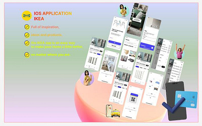 IOS APP/IKEA app design graphic design illustration logo typography ui ux