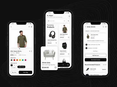 E-Commerce App Design app design branding design ecommerce figma mobile app design shop shopping ui ui design ux ux design