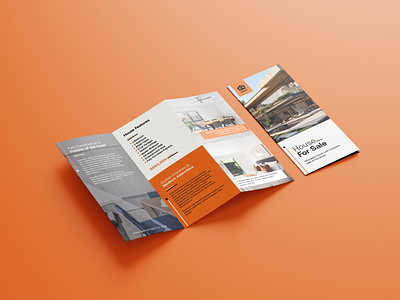 Real Estate - Trifold Brochure Design branding company profile construction graphic design magazine marketing print trifold trifold brochure