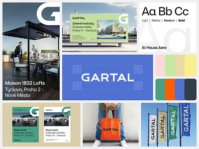 GARTAL — Branding and Identity for Real Estate branding branding design branding service colors identity complete real estate solution corporate idendity creative real estate solution fonts logo design logo development logos inspirations logotype logotype trends photoshop design real estate real estate branding real estate logo real estate system visual identity