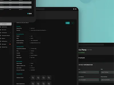 ERP System design ui uiux web application
