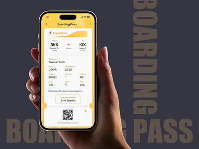 Day 24 : Boarding Pass ui