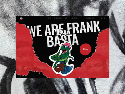 FRANK by BASTA Corporate site animation branding ui