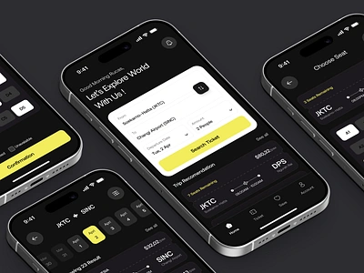 PegiPergi - Flight Booking Mobile App aiplane booking booking app clean design flight flight app flight booking app interface plane ui uiux ux