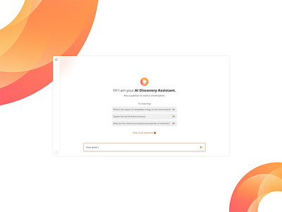 AI Discovery Assistant ai product design research retrieval augmented generation ux design