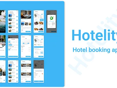 Hotelity - Complete hotel booking system app design figma design hotel hotel booking hotel booking app hotel booking design hotel booking figma hotel booking system hotel booking ui hotel reservation hotel reservation system reservation figma design reservation system