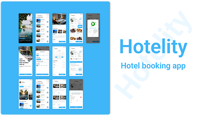 Hotelity - Complete hotel booking system app design figma design hotel hotel booking hotel booking app hotel booking design hotel booking figma hotel booking system hotel booking ui hotel reservation hotel reservation system reservation figma design reservation system