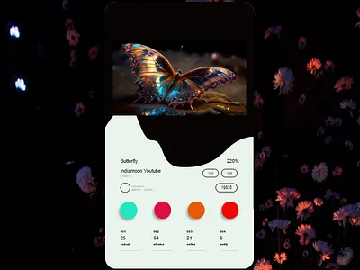 butterfly website 3d 3d design animated websie animated website animation bhadohi bhadohi developer branding butterfly css frontend frontend design graphic design html india indian javascript motion graphics