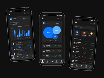 Mobile Banking - Lookscout Design System android application design design system figma ios lookscout mobile mobile app modern responsive ui web