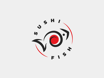 SUSHI FISH (SUSHI+ FISH COMBINATION LOGO DESIGN) branded logo branding design firebirdgraphic fishrollart fishybitegraphics fishydelightillustration fishysushigraphics graphic design illustration logo logo design rollingfishdesign sushicatchicon sushifishdesign sushisailart sushiswimdesign ui vector