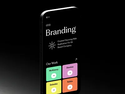 Responsive UI agency branding dark ui design dstudio landing page mobile design mobile ui mobile view product design responsive typography ui ui ux user experience ux web web design web ui website