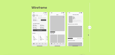 UX/UI design for Mobile Application AI-Powered App app design outfit ui ux