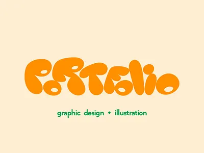 Portfolio branding custom type graphic desing illustration logo packaging portfolio typography