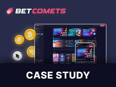 [Case Study] Online crypto casino from scratch casino crypto cyberpunk dashboard desktop gaming igaming mobile online payments platform slots