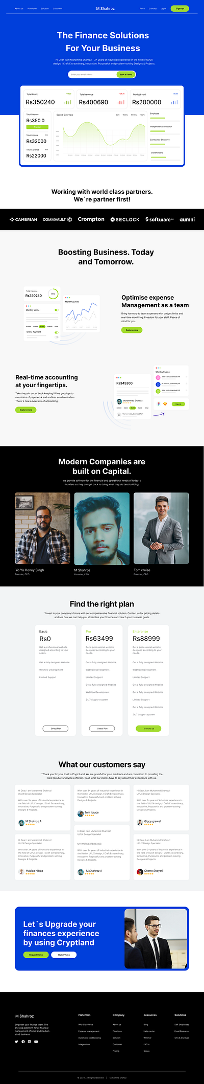 New Modern Business Landing page UI/UX Design agencie landing page agency websitye app designer graphic designer landing page design mobile app design muhammad shahroz ui user experience designer user interface designer web design web designer website designer