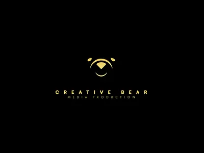 Creative Bear Media Production adobe illustrator brand branding creative design graphic design illustration logo logo designer logo maker vector